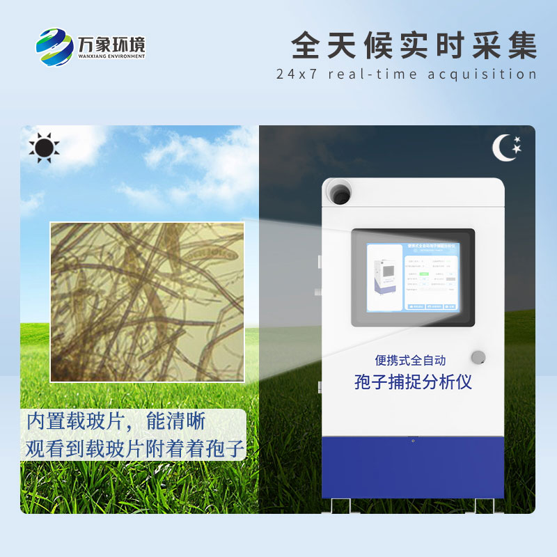 孢子自動(dòng)捕捉系統工作流程
