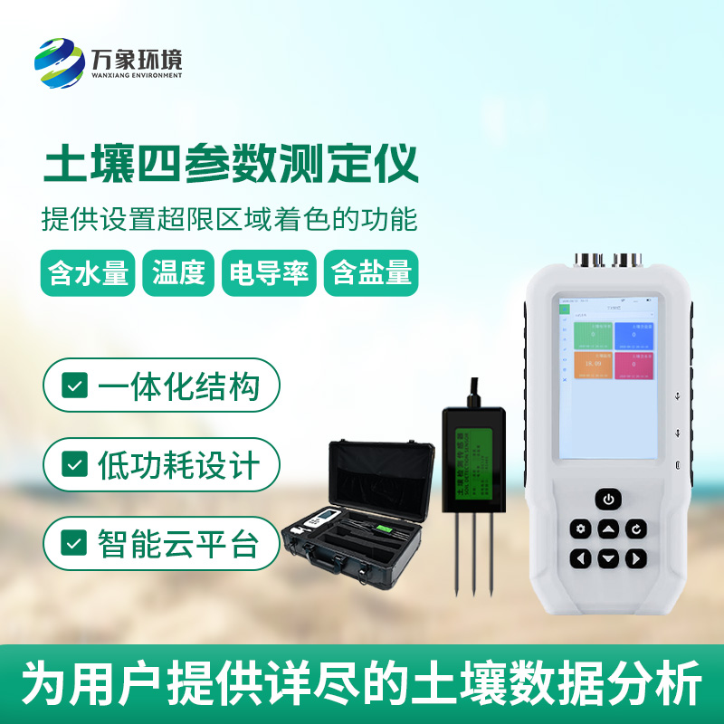 土壤水分溫度鹽分速測儀有什么作用？